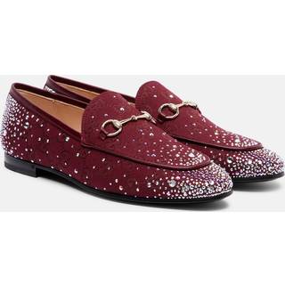 Gucci Gucci Jordaan GG Canvas loafers - burgundy - EU 37