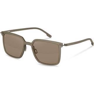 Rodenstock R3351 B151 56 Solbriller Mænd Grøn - Dark Grey - 56mm