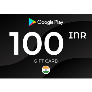 Google Play Gift Card 100 IRN Key - INDIA