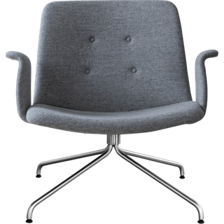 Bent Hansen Primum Lounge Chair Armrest Polished Hallingdal 116
