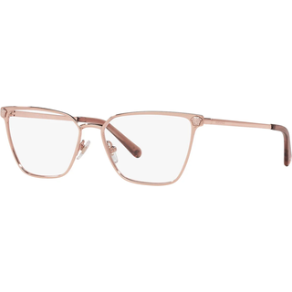 Versace Kvinde VE1275 1412 Optiske stel Stål Guld Transparent Pillow Normal