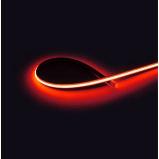 5m 9W/m Rød Dot-free COB-LED strip - IP20, 240 LED pr. meter, 24V, COB LED