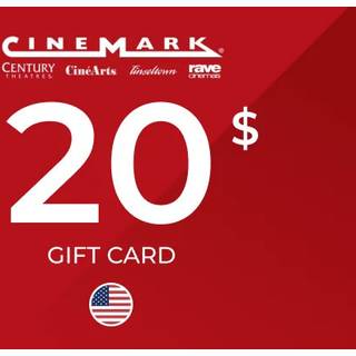 Cinemark Gift Card 20 USD Key - UNITED STATES