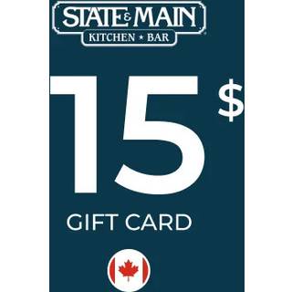 State & Main Gift Card 15 CAD Key - CANADA