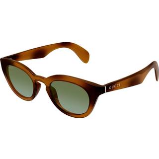 Gucci Mand Gucci GG1934S 002 Solbriller Injiceret Havana Grøn Firkantet