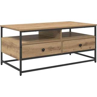 Sofabord Artisan Egetræ 100 x 51 x 45 cm Konstrueret træ