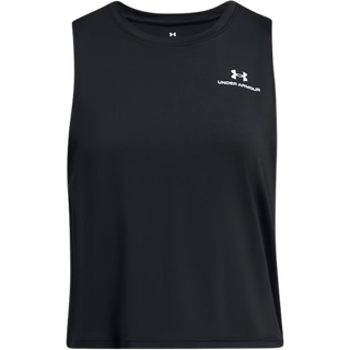 Tanktop Under Armour Vanish Energy Crop Tank-BLK 1383654-001 Størrelse XS