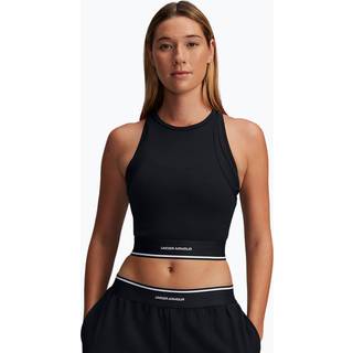 Under Armour Meridian Rib Branded Women's Tank Black / White XL