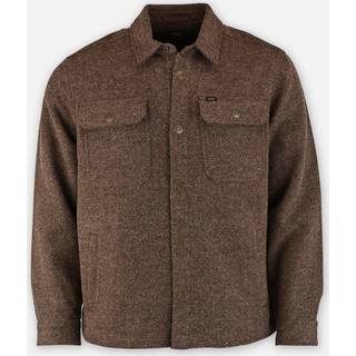 Lee Relaxed Overshirt Brown Jaspe Size XL