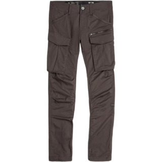 Rovic Zip 3D Regular Tapered Pants - Grey - Men