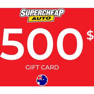 Supercheap Auto Gift Card 500 AUD Key - AUSTRALIA