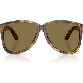 Miu Miu Kvinde Miu Miu MU A08S 14L09Z Solbriller Acetat Skildpadde Brun Pilot Normal