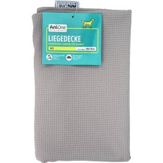 Hundetæppe120x75 cm grå