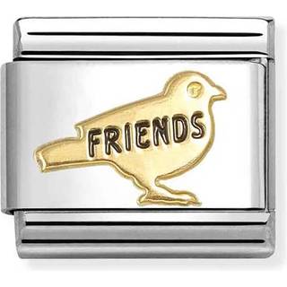 Nomination Gold Friends Bird Charm