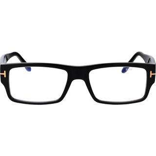 TOM FORD Mand FT5835-B 001 Optiske stel Acetat Sort Firkantet Normal