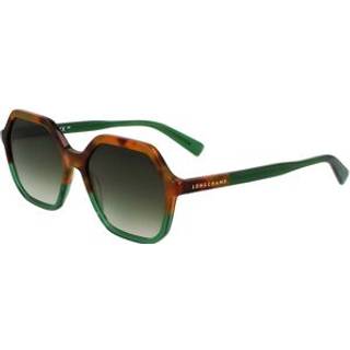 Longchamp LO760S N 263 56 Solbriller Kvinder Grøn - Transparent Green - 56mm