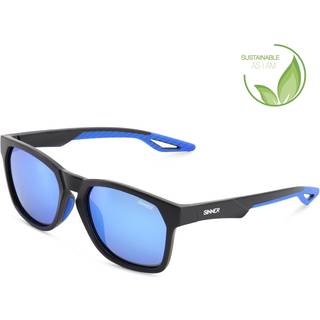 Sinner Faveira Asian Fit Polarized SISU-927-10-P48 133 Solbriller Mænd Black - Dark Blue - 133mm