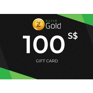 Razer Gold Gift Card 100 SGD Key - SINGAPORE