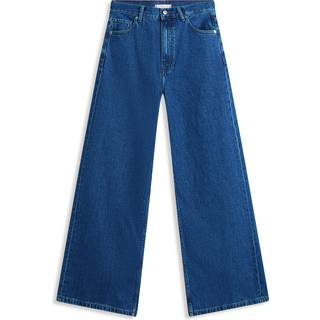 70s High Rise Wide Leg Jeans