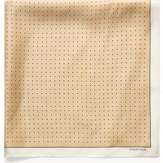 Velia silke tørklæde - Dark Sand - ONE SIZE