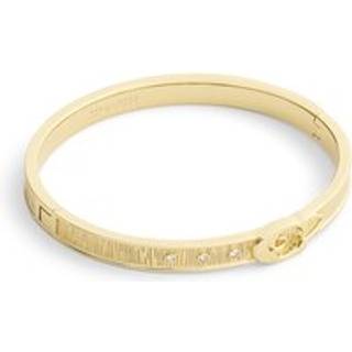 Coach Gold C CZ Buckle Bangle - Gold - 17.8cm