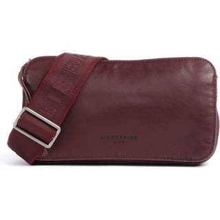 Liebeskind Clarice Sheep Natural M Crossover taske mørkerød