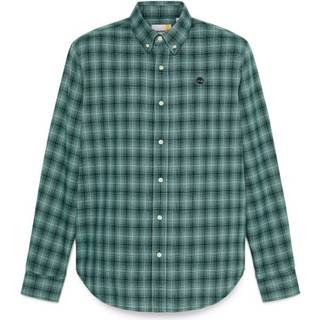 Timberland Solucell Plaid Shirt Skjorte Herrer størrelse XL farve turkis