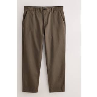 Next Light Brown Regular Tapered Fit Stretch Chinos Trousers