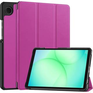 EIDERWOOD Samsung Galaxy Tab A11 Læder Tablet Cover m. Standerfunktion - Lilla