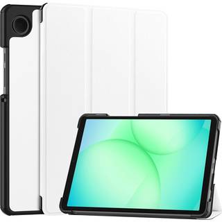 EIDERWOOD Samsung Galaxy Tab A11 Læder Tablet Cover m. Standerfunktion - Hvid