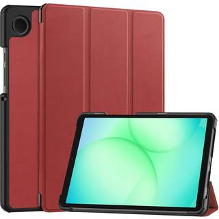 EIDERWOOD Samsung Galaxy Tab A11 Læder Tablet Cover m. Standerfunktion - Vinrød