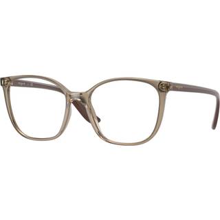 VOGUE EYEWEAR Kvinde VO5356 2940 Optiske stel Injiceret Brun Transparent Firkantet Normal