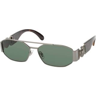 Versace Mand Versace VE2287 100171 Solbriller Metal Grå Grøn Geometrisk Normal