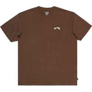 Billabong Arch Crew S/S T-shirt Herrer størrelse M farve brun