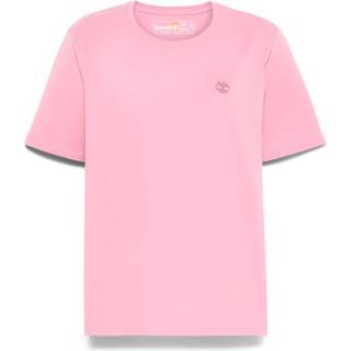 Timberland Women's Short-Sleeve Tee T-shirt Damer størrelse M farve pink