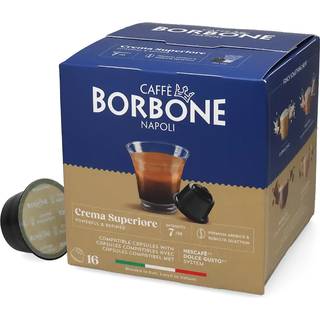 Caffè Borbone | Crema Superiore - 16 kapsler til Dolce Gusto