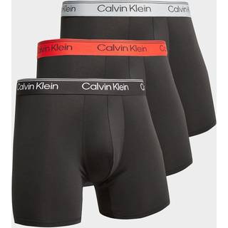 Calvin Klein 3-Pack Microfibre Boxers, Sort