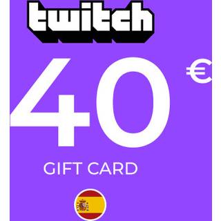 Twitch Gift Card 40 EUR Key - SPAIN