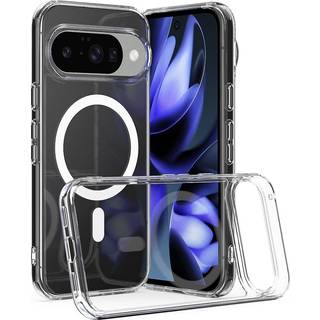 EIDERWOOD Google Pixel 10 Hybrid Plastik Cover - MagSafe Kompatibel - Gennemsigtig