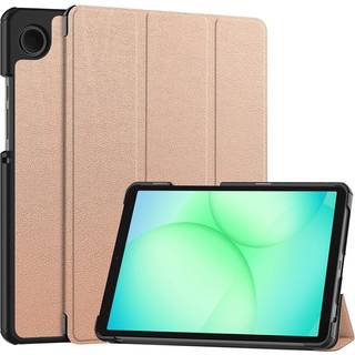 EIDERWOOD Samsung Galaxy Tab A11 Læder Tablet Cover m. Standerfunktion - Rose Gold