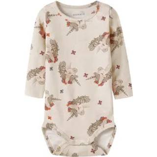 Name It Baby Body Peyote Melange Med Enhjørningeprint - Str. 1.5y 86cm