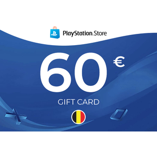 PlayStation Gift Card 60 EUR - BELGIUM