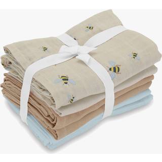 Vanilla Copenhagen Tæppe/ Stofble i Musselin 6-pak, Honeybee