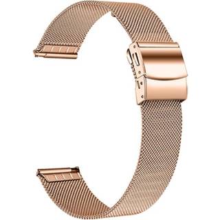 Garmin Vivomove/Style/HR Sport Elegant Rustfrit Stål Mesh Rem - Rødguld