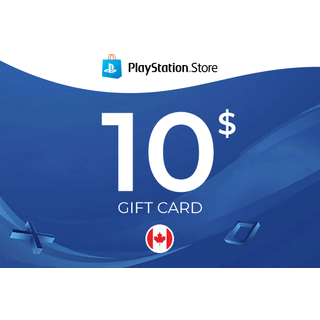 PlayStation Gift Card 10 CAD - CANADA
