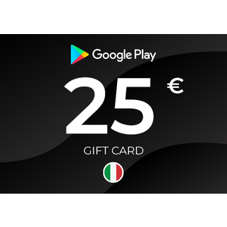 Google Play Gift Card 25 EUR Key - ITALY