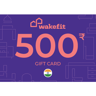 Wakefit Gift Card 500 INR Key - INDIA