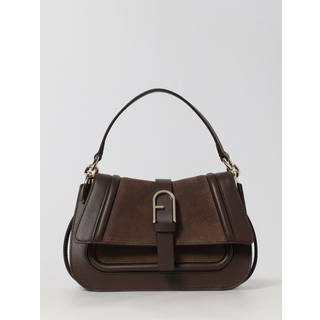 Furla Flow Mini Håndtaske mørkebrun