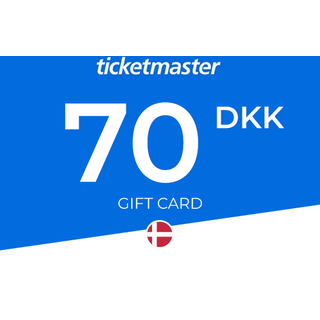 Ticketmaster Gift Card 70 DKK Key - DENMARK