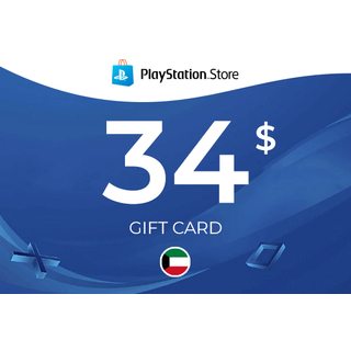 PlayStation Gift Card 34 USD - KUWAIT